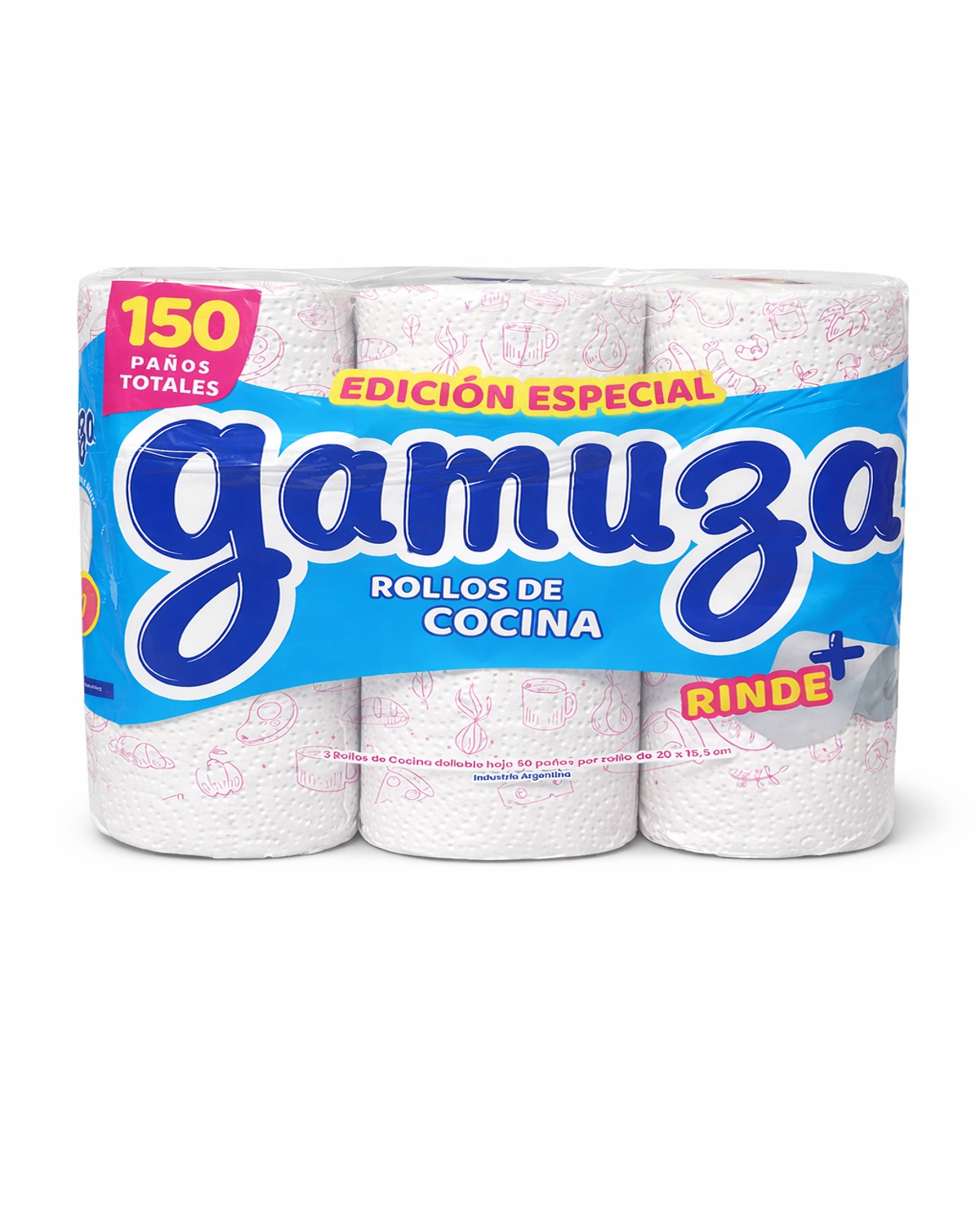 Rollo de Cocina Gamuza 3x50